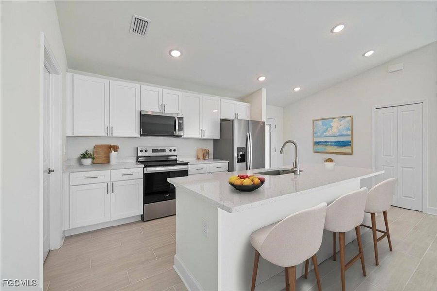Furnished interior view inside a new home in Cape Coral, Cape Coral (Image 5).