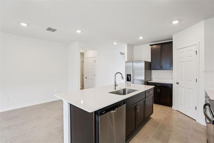 Furnished interior view inside a new home in The Meadow at Crossprairie, St. Cloud (Image 6).