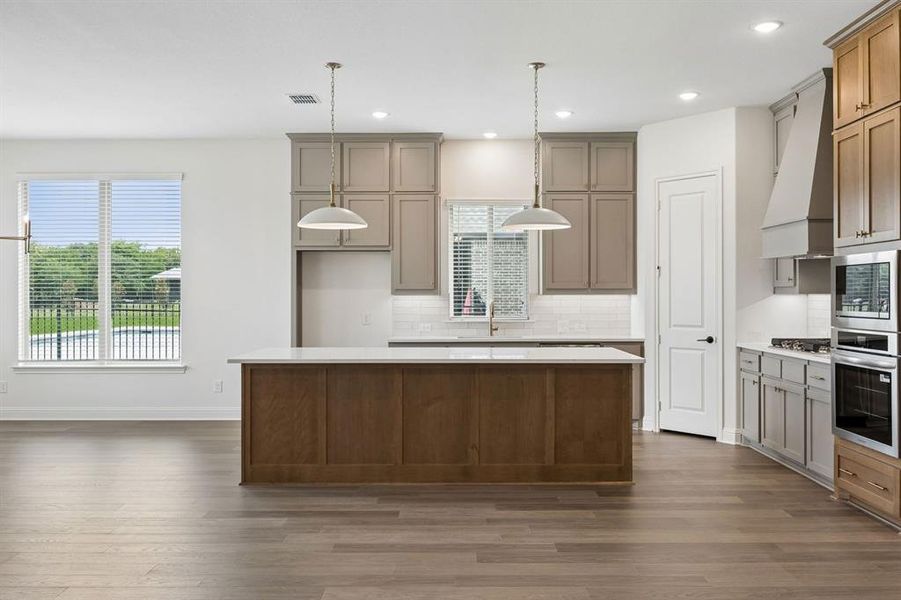 Furnished interior view inside a new home in Joshua Meadows, Joshua (Image 6). Furnished interior view inside a new home in Joshua Meadows, Joshua (Image 6).