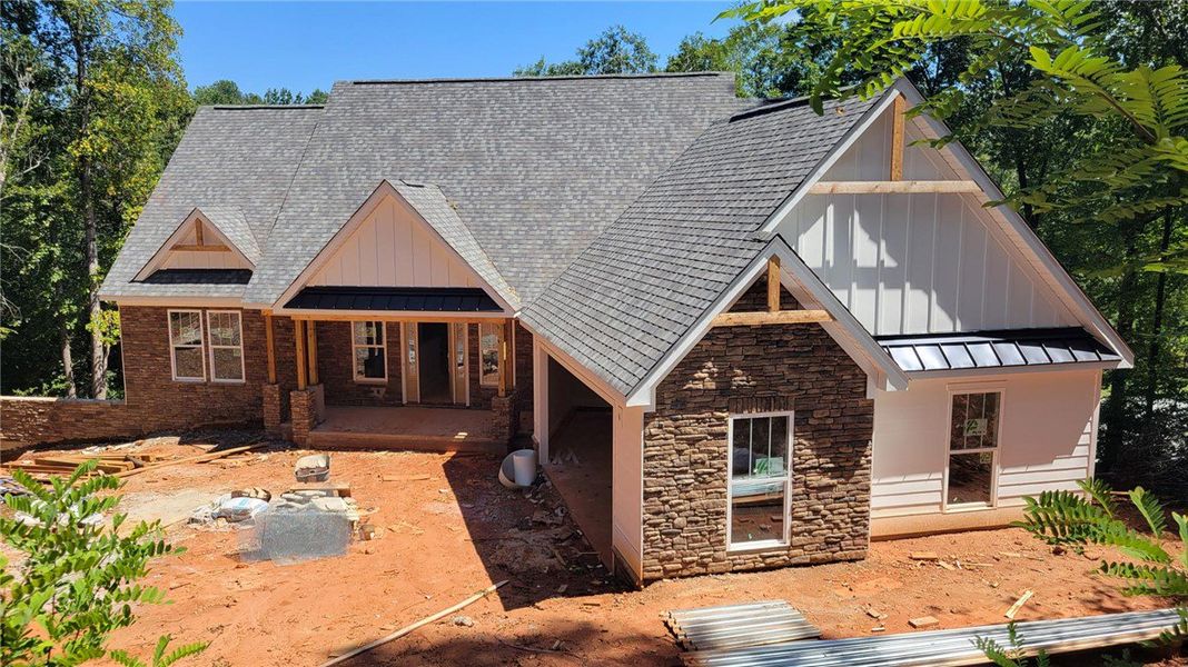 Craftsman architectural details highlight this new Craftsman architectural details highlight this new