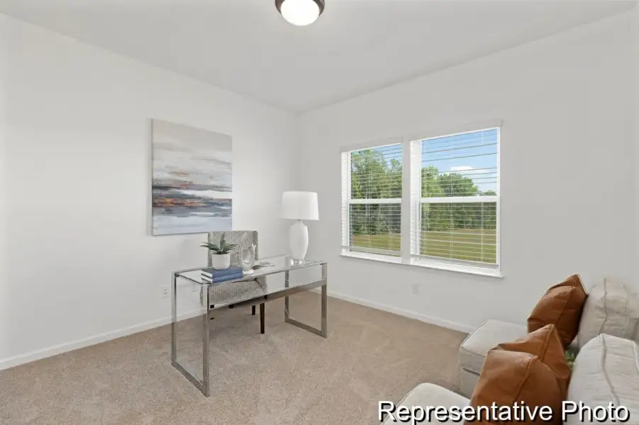 Furnished interior view inside a new home in Wendell Springs, Wendell (Image 12).