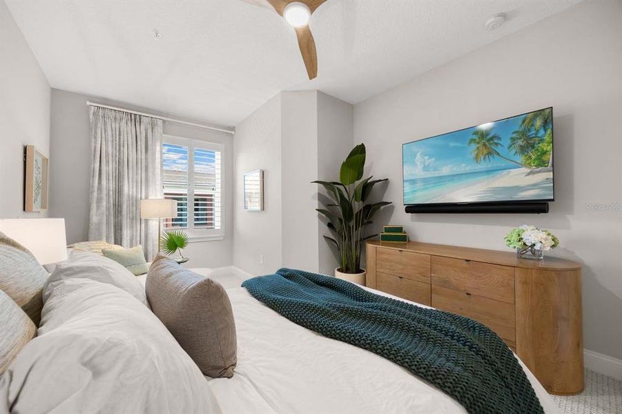 Furnished interior view inside a new home in Gatherings® of Lake Nona, Orlando (Image 7).