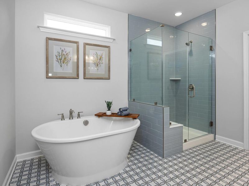 Representative furnished interior of a home built from the The Magnolia A by Davidson Homes LLC in Wendell Ridge, Wendell (Image 30).