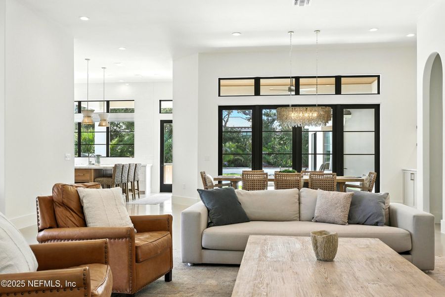 Furnished interior view inside a new home in , Ponte Vedra Beach (Image 6).