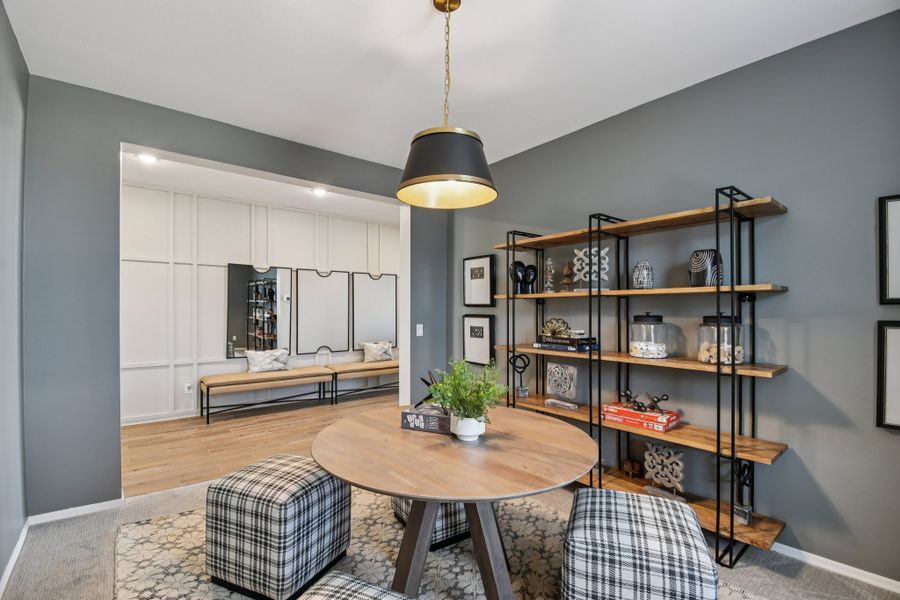 Den/dining room option. Finishes and options may vary by community.