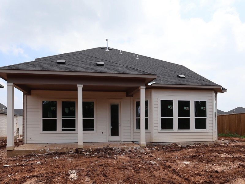 In-progress construction of a new home in Edgewood, Leander, TX (Image 5).