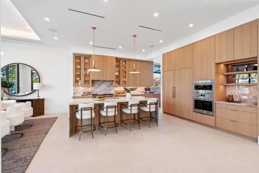 Furnished interior view inside a new home in , Delray Beach (Image 8).