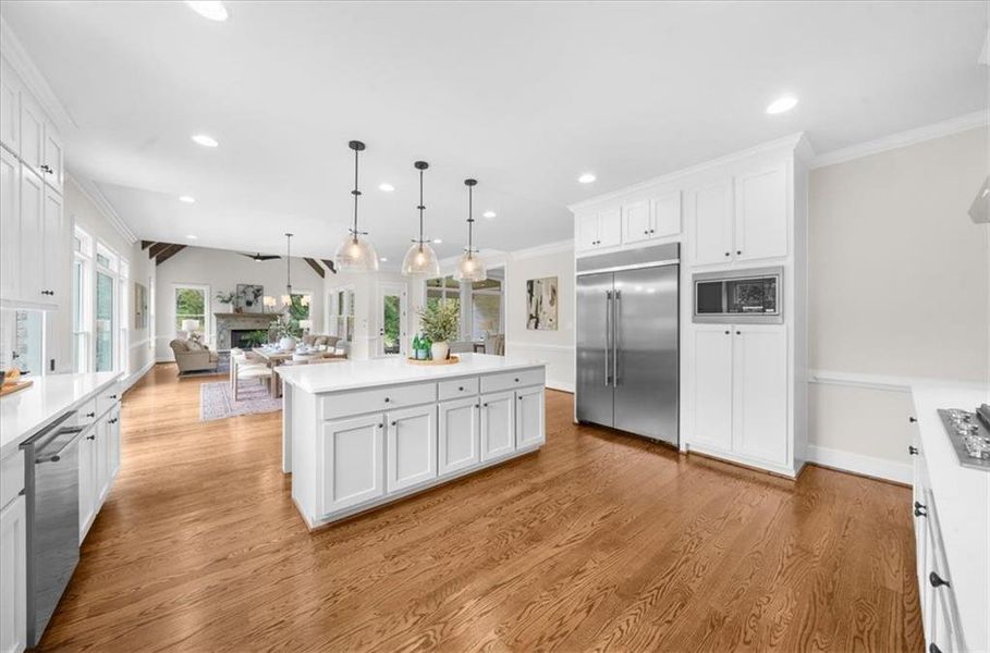 Furnished interior view inside a new home in , Canton (Image 17).