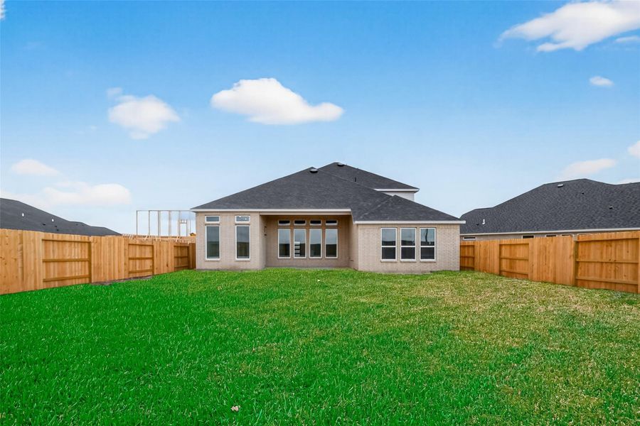 Exterior details and patio area of a home in Rates starting as low as, Iowa Colony (Image 4). Exterior details and patio area of a home in Rates starting as low as, Iowa Colony (Image 4).