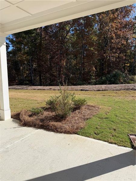 Exterior details and patio area of a home in Villages at Cedar Hill, Dallas (Image 4).