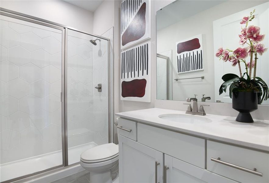 Furnished interior view inside a new home in Seaport Village, Tavares (Image 23). Furnished interior view inside a new home in Seaport Village, Tavares (Image 23).