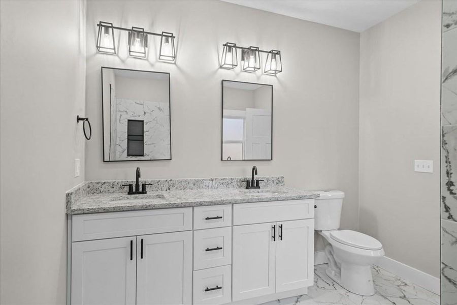 Furnished interior view inside a new home in , Dalton (Image 10).