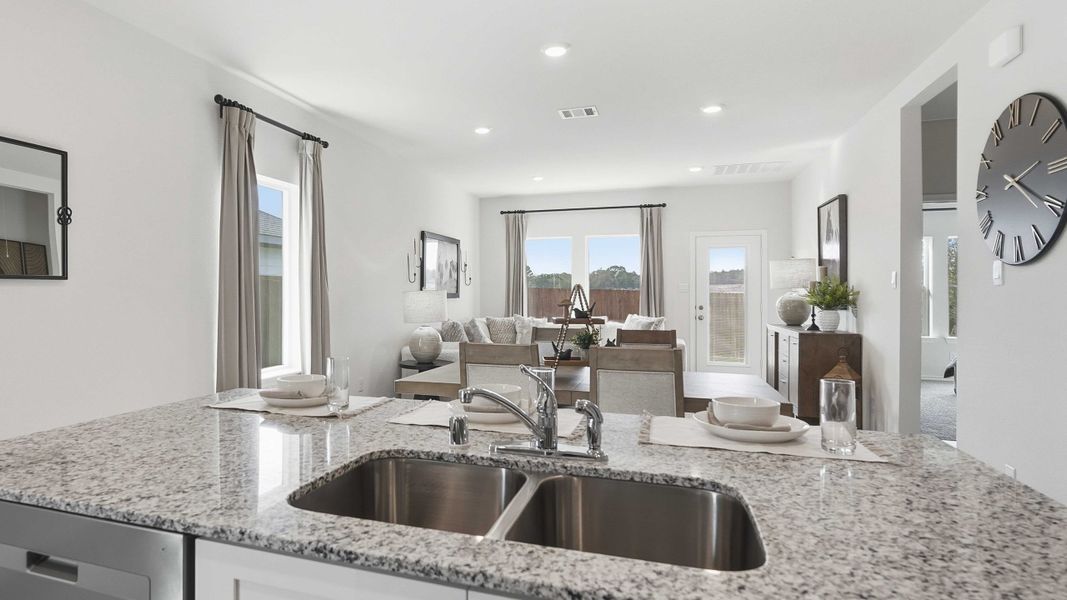 Representative furnished interior of a home built from the HANNA by D.R. Horton in Blaire Lake, Tyler (Image 9). Representative furnished interior of a home built from the HANNA by D.R. Horton in Blaire Lake, Tyler (Image 9).