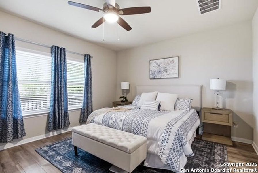 Furnished interior view inside a new home in Legendary Trails - Premier Series, Cibolo (Image 14). Furnished interior view inside a new home in Legendary Trails - Premier Series, Cibolo (Image 14).