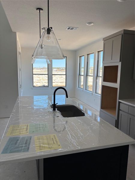 Beautiful finishes in Light & Bright Kitchen