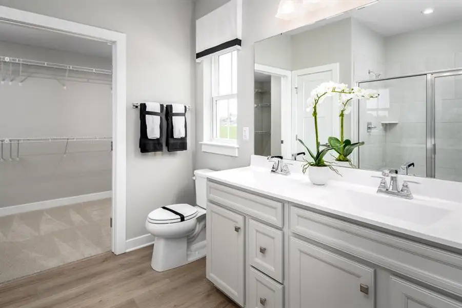 Representative furnished interior of a home built from the Bramante 2 Story by Ryan Homes in Berkeley, Spartanburg (Image 22).