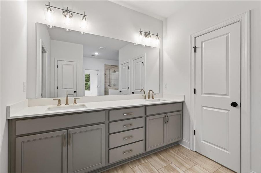 Furnished interior view inside a new home in Adams Estates, Winder (Image 14).