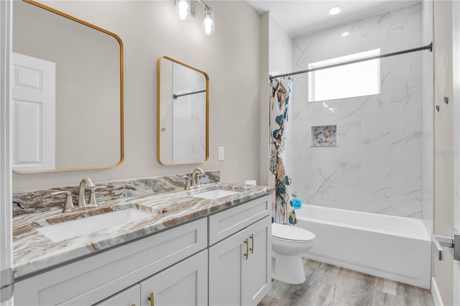 Furnished interior view inside a new home in , Tampa (Image 24).