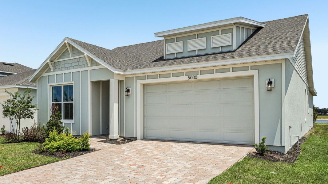Longleaf Floor Plan Front Exterior by DRB Homes Longleaf Floor Plan Front Exterior by DRB Homes