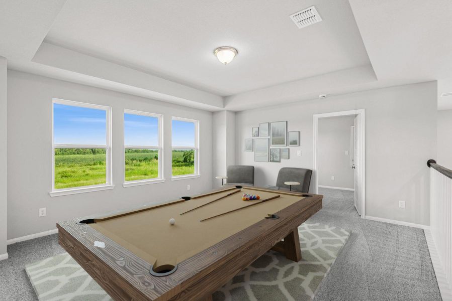 Versatile loft upstairs (*Photo not of actual home and used for illustration purposes only.)