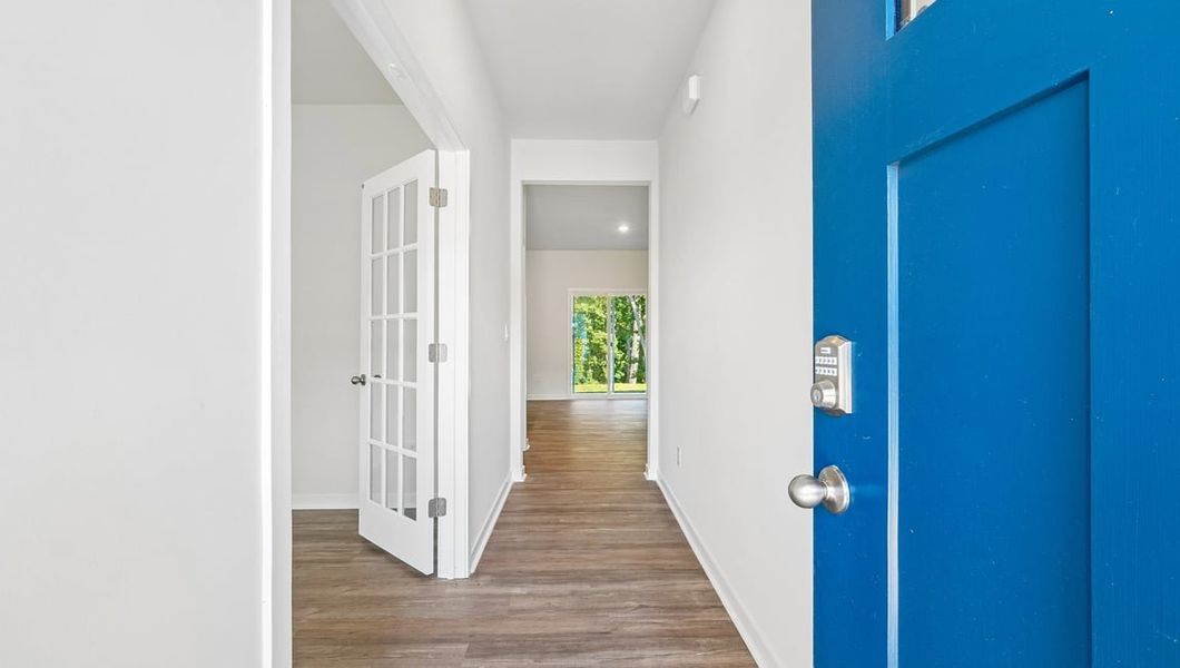 Spacious, unfurnished interior of a new home in The Falls at Newton, Newton (Image 7).