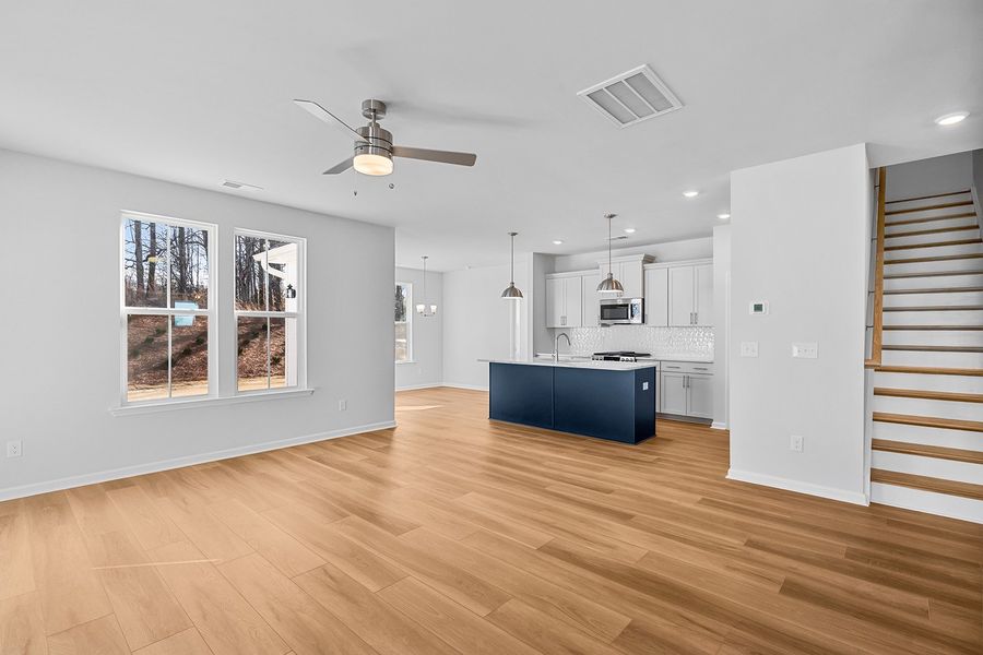 Spacious, unfurnished interior of a new home in Fieldstone, Lexington (Image 23). Spacious, unfurnished interior of a new home in Fieldstone, Lexington (Image 23).