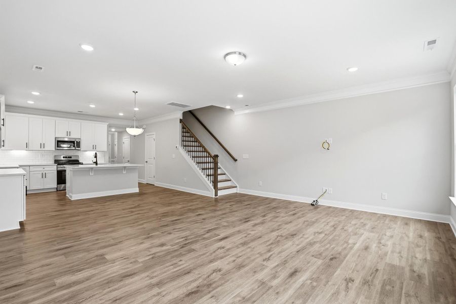 Spacious, unfurnished interior of a new home in Harrisburg Village Townhomes, Harrisburg (Image 23).