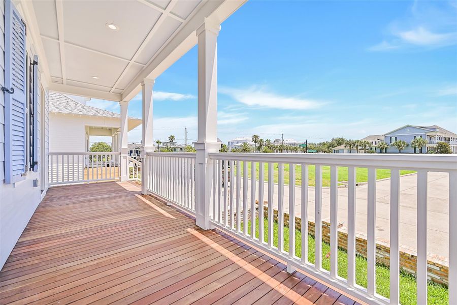 Exterior details and patio area of a home in , Galveston (Image 2). Exterior details and patio area of a home in , Galveston (Image 2).