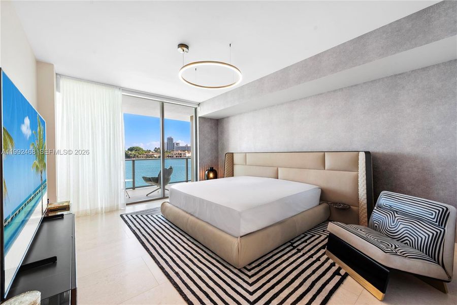 Furnished interior view inside a new home in , Bay Harbor Islands (Image 8).