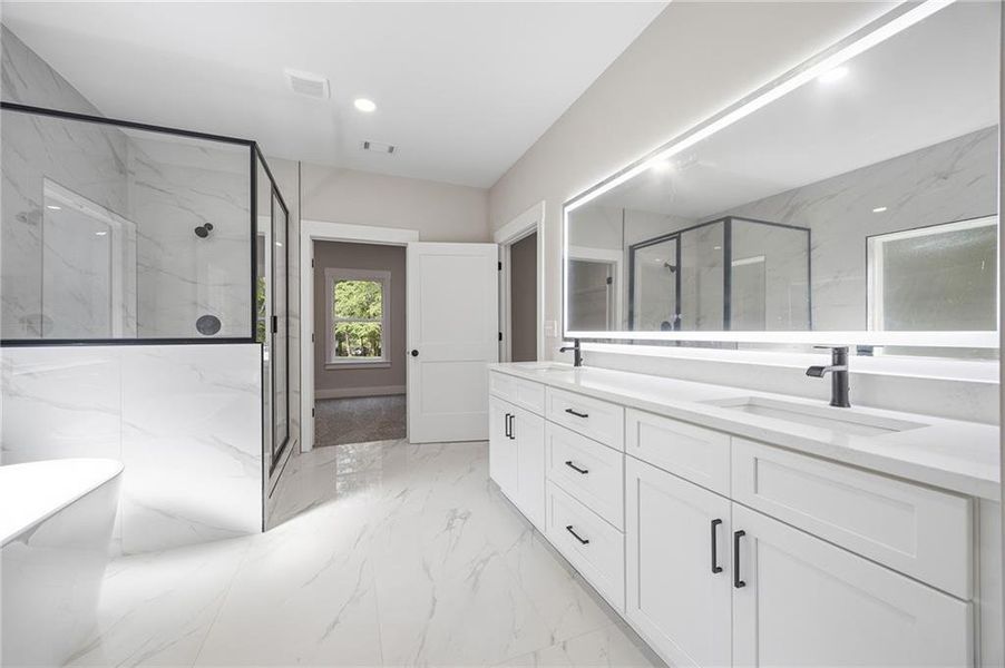 Furnished interior view inside a new home in , Jackson (Image 10).