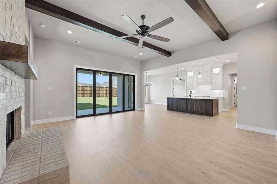 Spacious, unfurnished interior of a new home in LeTara, Haslet (Image 23).