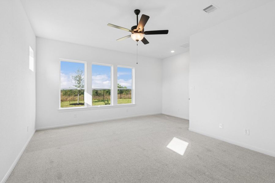 Spacious, unfurnished interior of a new home in The Grand Prairie 50’, Hockley (Image 32). Spacious, unfurnished interior of a new home in The Grand Prairie 50’, Hockley (Image 32).