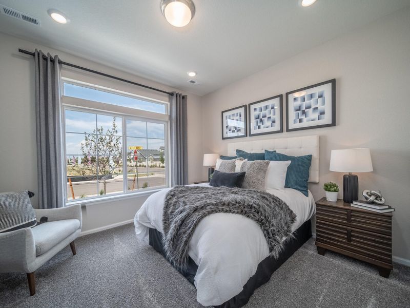 Furnished interior view inside a new home in The Reserve at Green Valley Ranch, Aurora (Image 24).