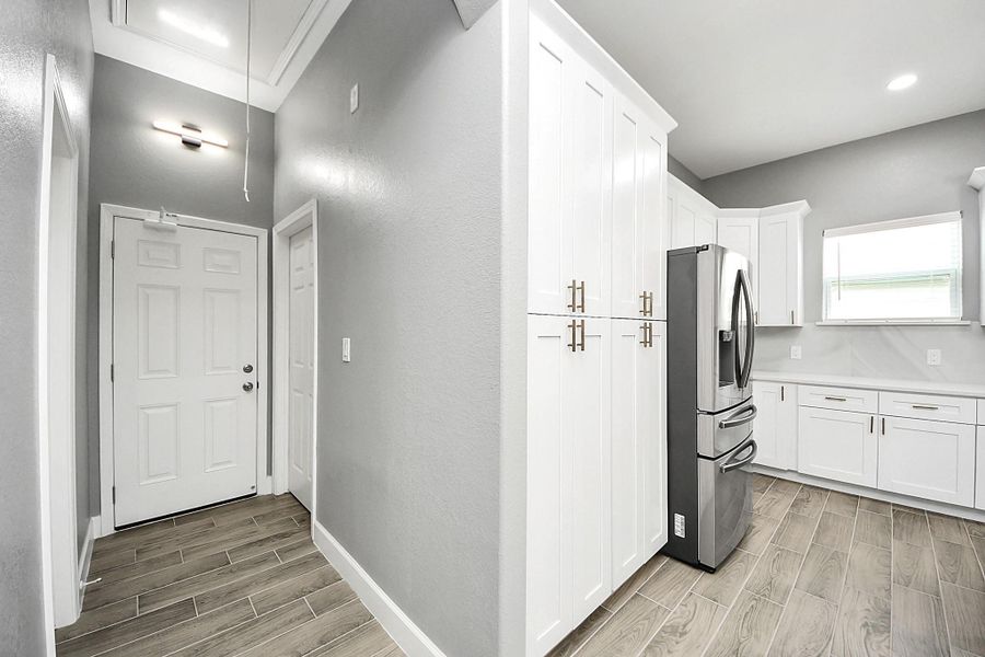 Furnished interior view inside a new home in , Houston (Image 8). Furnished interior view inside a new home in , Houston (Image 8).