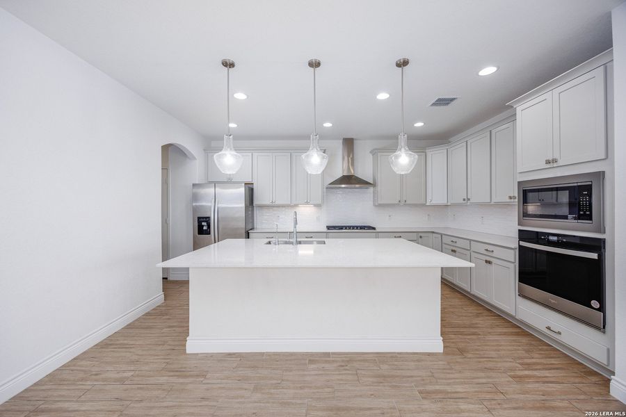 Furnished interior view inside a new home in Bison Ridge, San Antonio (Image 14).