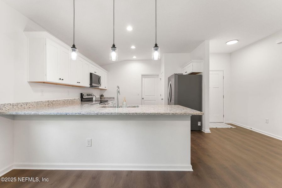 Furnished interior view inside a new home in , Green Cove Springs (Image 19).