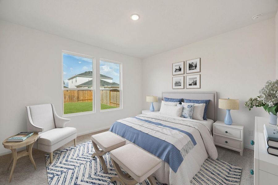 Furnished interior view inside a new home in Stokesbury, Waller (Image 13).