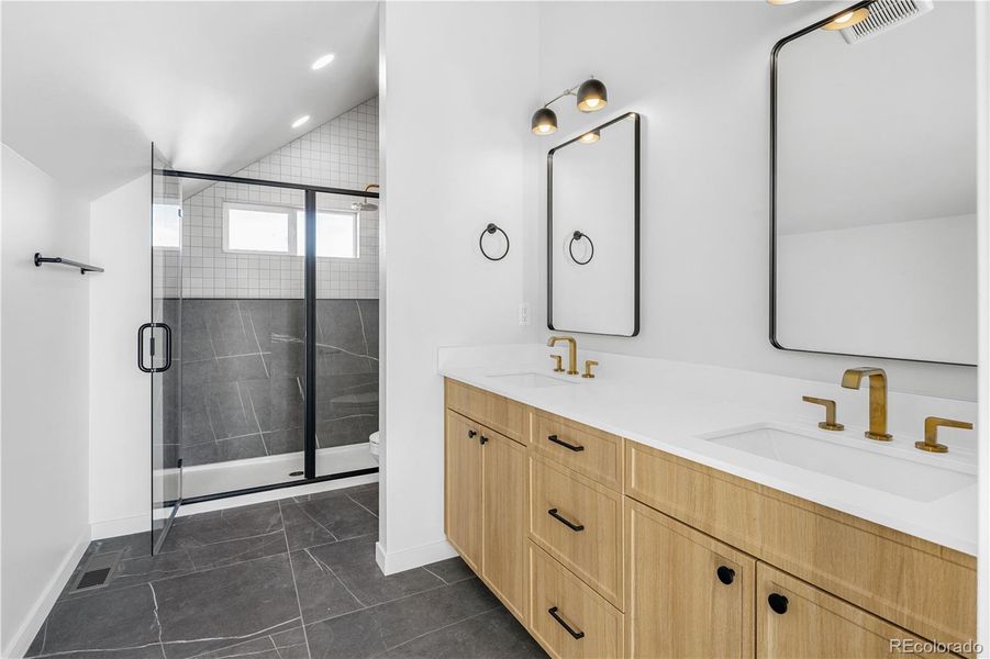 Furnished interior view inside a new home in , Denver (Image 17).