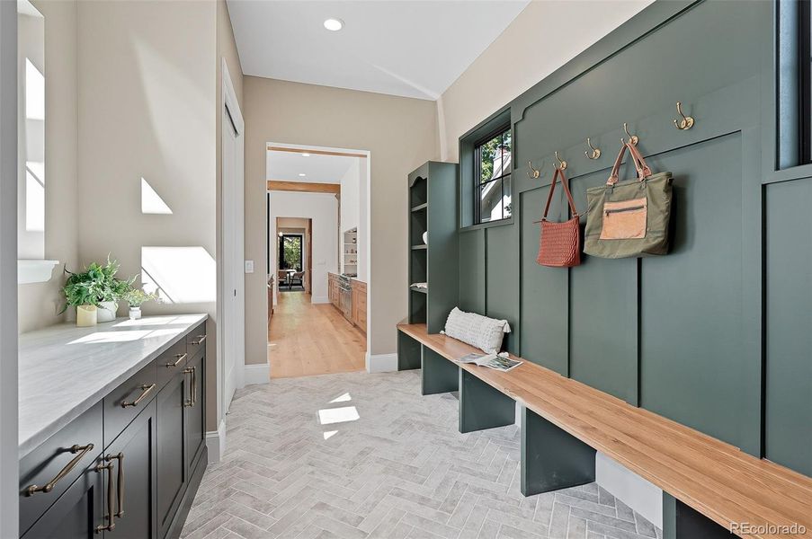 Furnished interior view inside a new home in , Denver (Image 12).