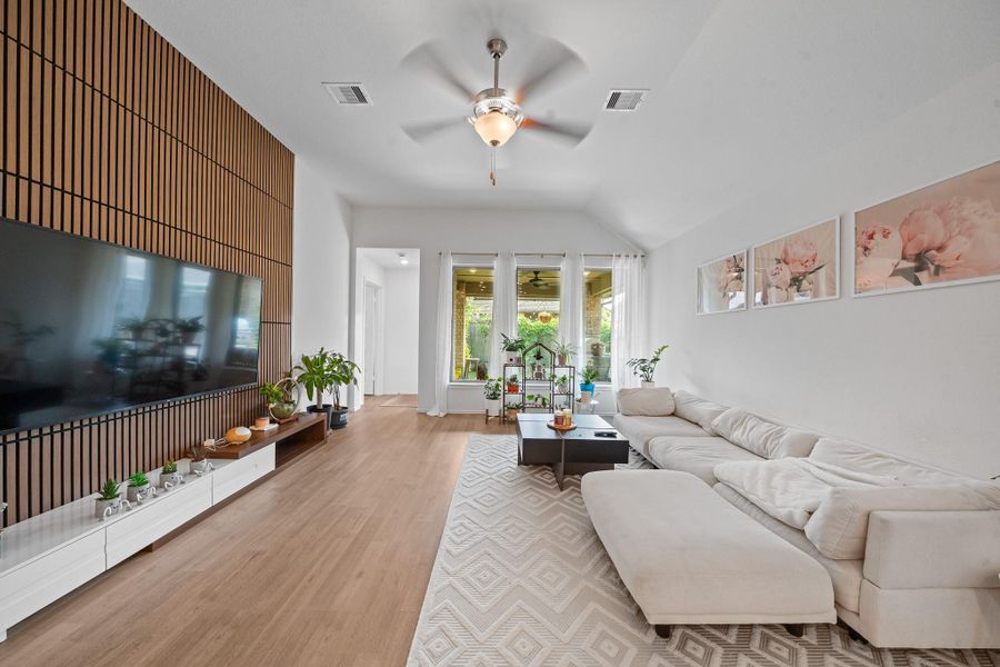 Furnished interior view inside a new home in , Cypress (Image 32).