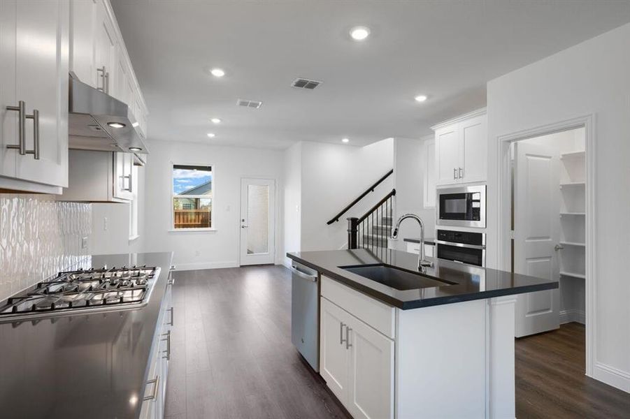 Furnished interior view inside a new home in North Sky Celina, Celina (Image 12).