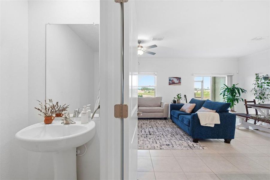 Furnished interior view inside a new home in , Land O' Lakes (Image 12). Furnished interior view inside a new home in , Land O' Lakes (Image 12).
