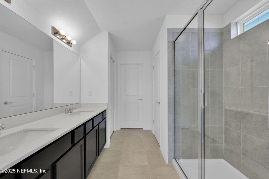 Furnished interior view inside a new home in Wells Landing, Jacksonville (Image 13).