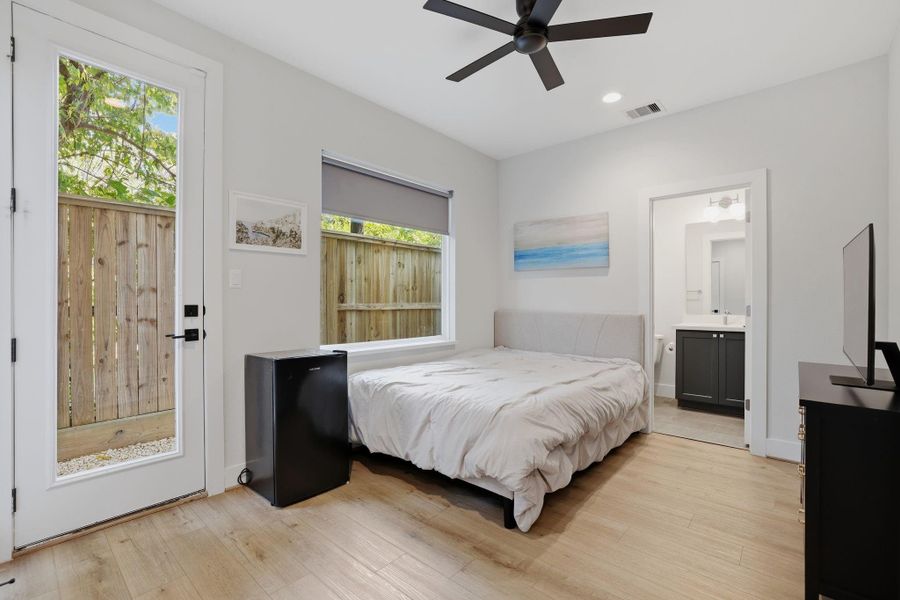 Furnished interior view inside a new home in , Houston (Image 21).