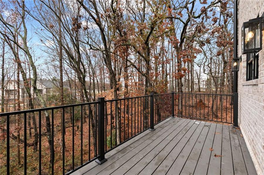 Exterior details and patio area of a home in , Sugar Hill (Image 25).