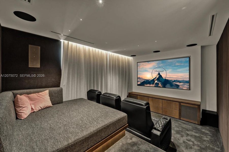 Furnished interior view inside a new home in , Miami Beach (Image 5).