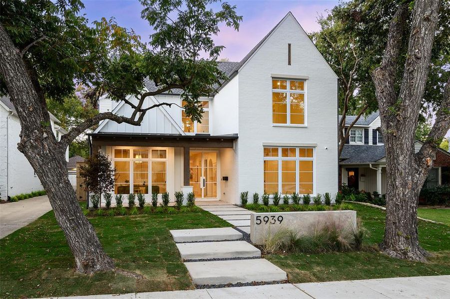 Front exterior of a new home in , Dallas, TX, highlighting curb appeal (Image 2). Front exterior of a new home in , Dallas, TX, highlighting curb appeal (Image 2).