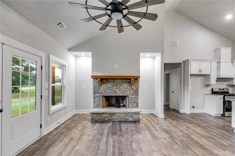 Furnished interior view inside a new home in , Buchanan (Image 8). Furnished interior view inside a new home in , Buchanan (Image 8).