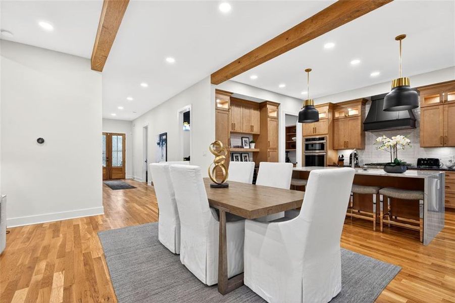 Furnished interior view inside a new home in , Decatur (Image 16).