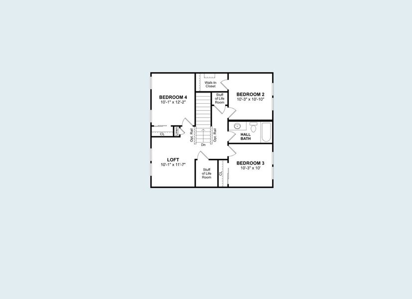 2D floor plan layout of this home in Heritage Ranch, Sherman, TX (Image 5). 2D floor plan layout of this home in Heritage Ranch, Sherman, TX (Image 5).